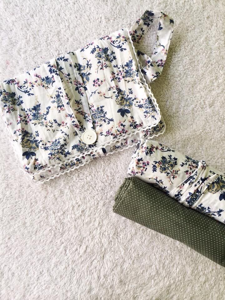 Mukena Travel Floral Premium